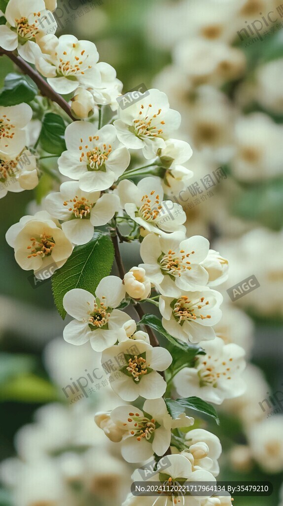 唯美梨花鲜花