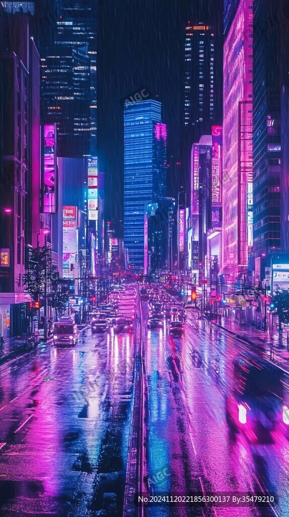 都市霓虹风光