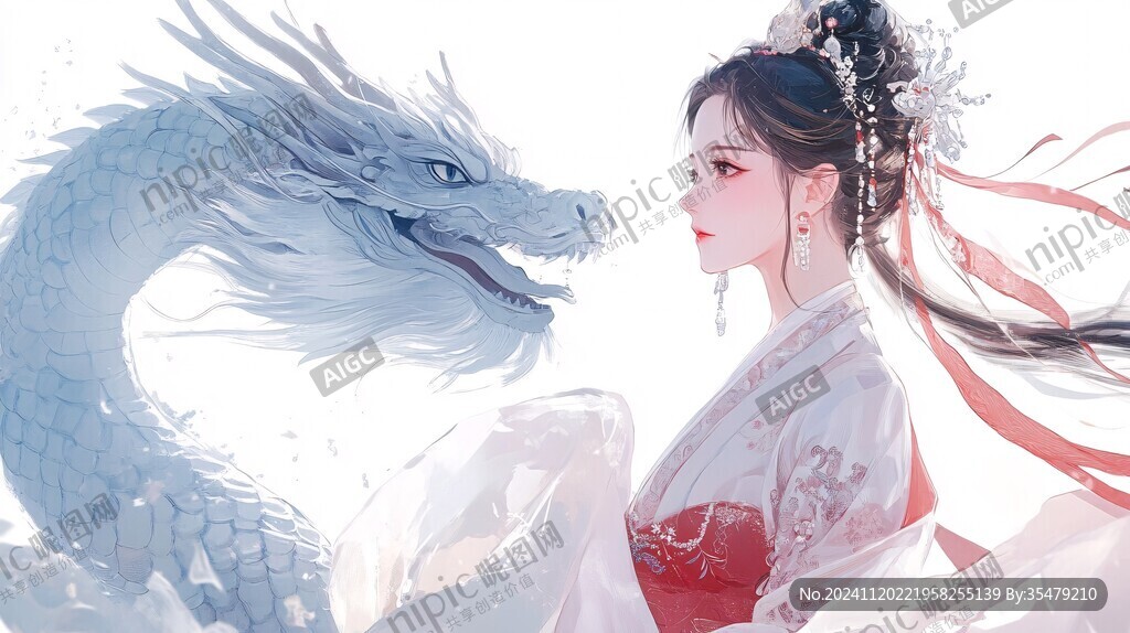 古风龙女ip