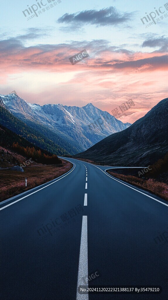 意境高山道路