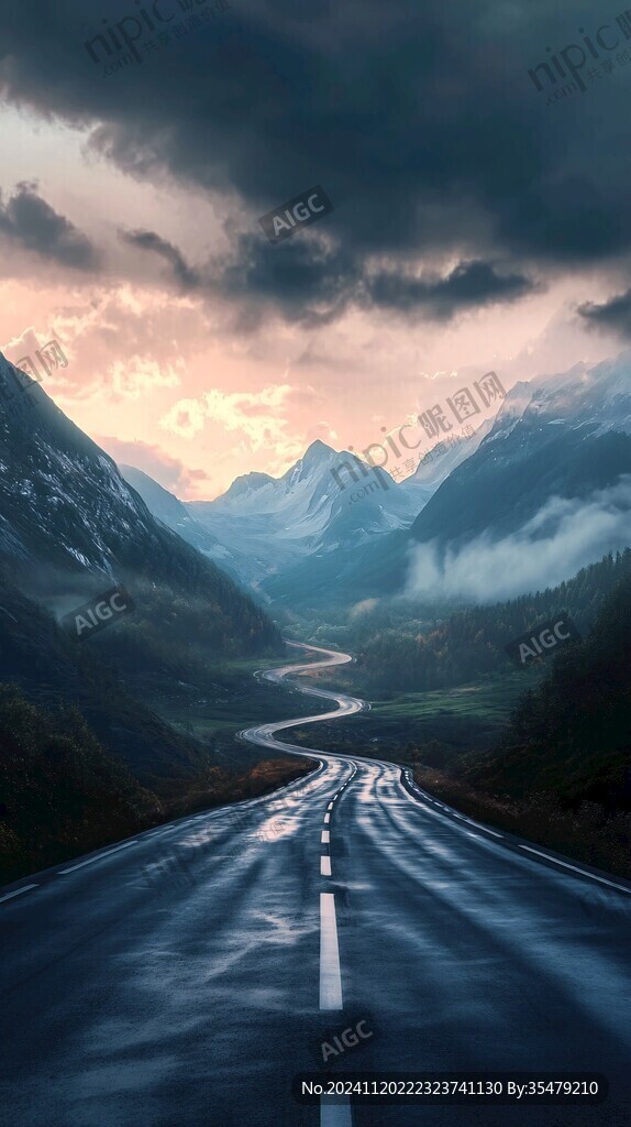 意境高山道路