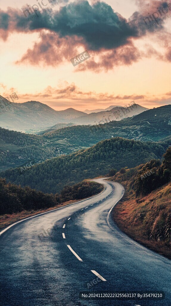 意境高山道路
