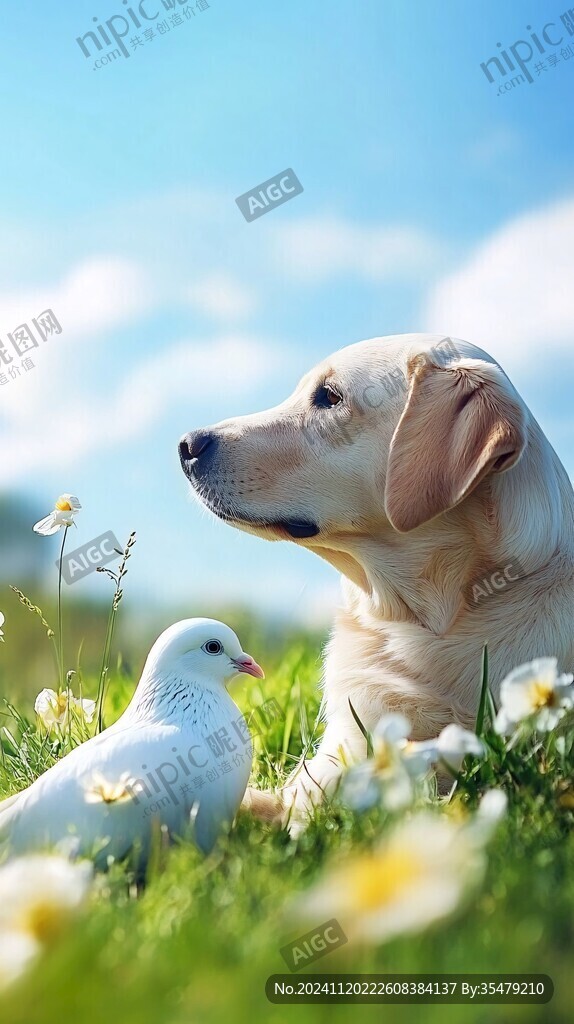 温馨宠物背景