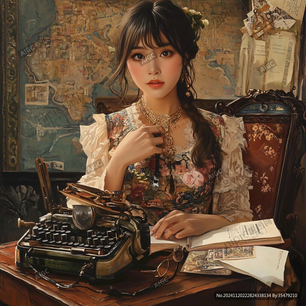 厚涂少女