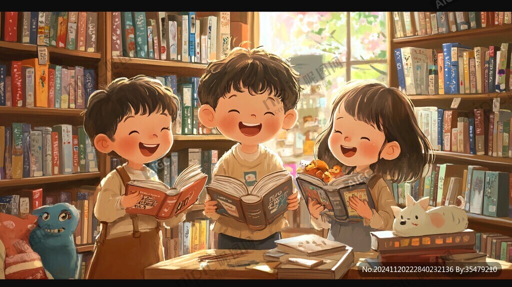 图书馆儿插