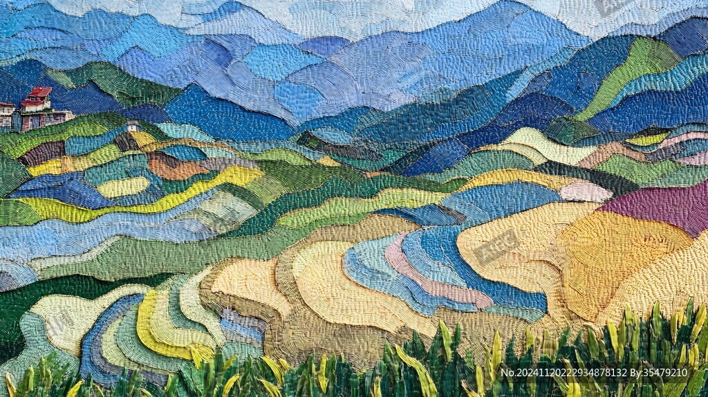 梯田梯田壁画