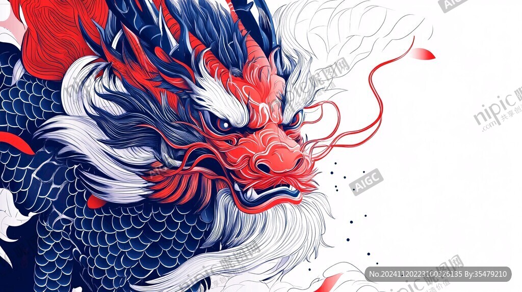 龙年文创插画