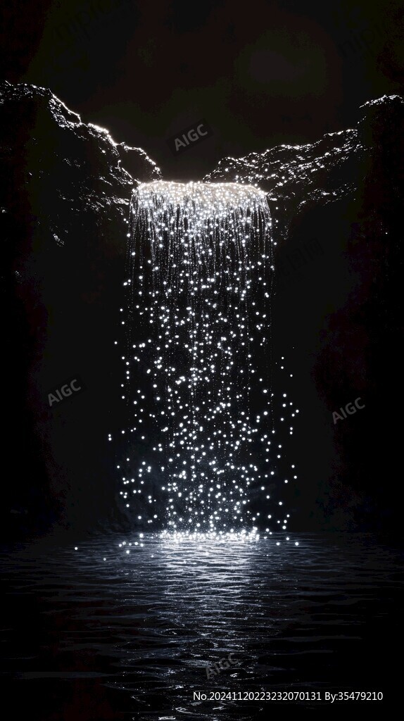 水面星光素材