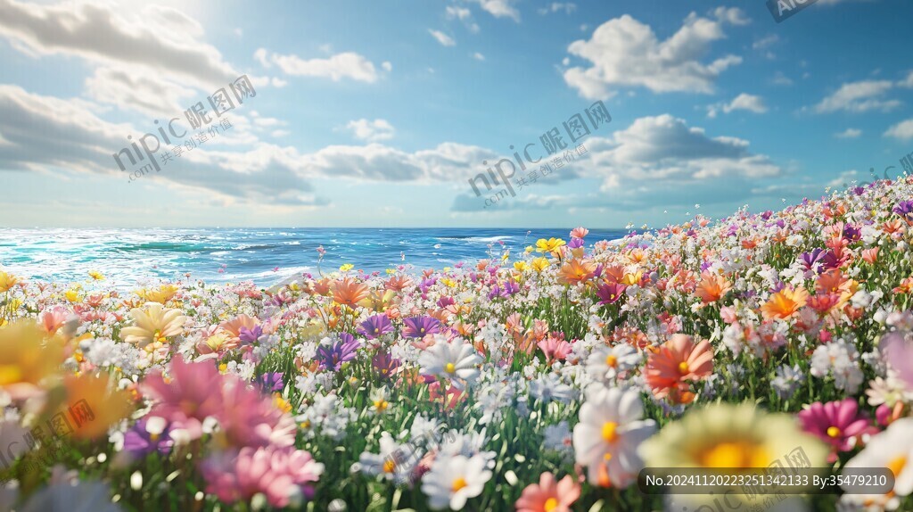 唯美花海风景