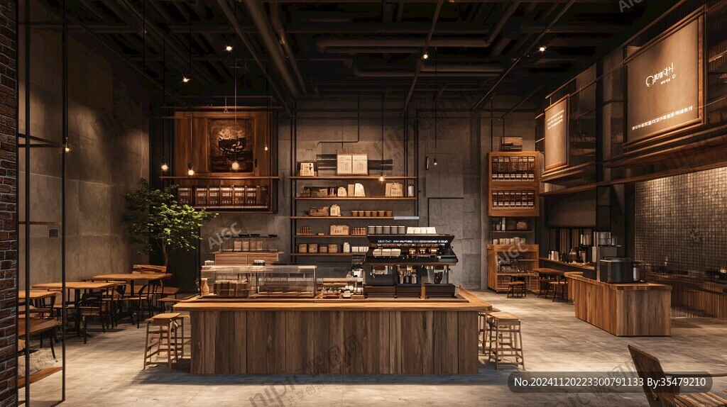 咖啡店铺设计