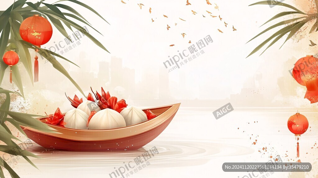东南沿海新年背景