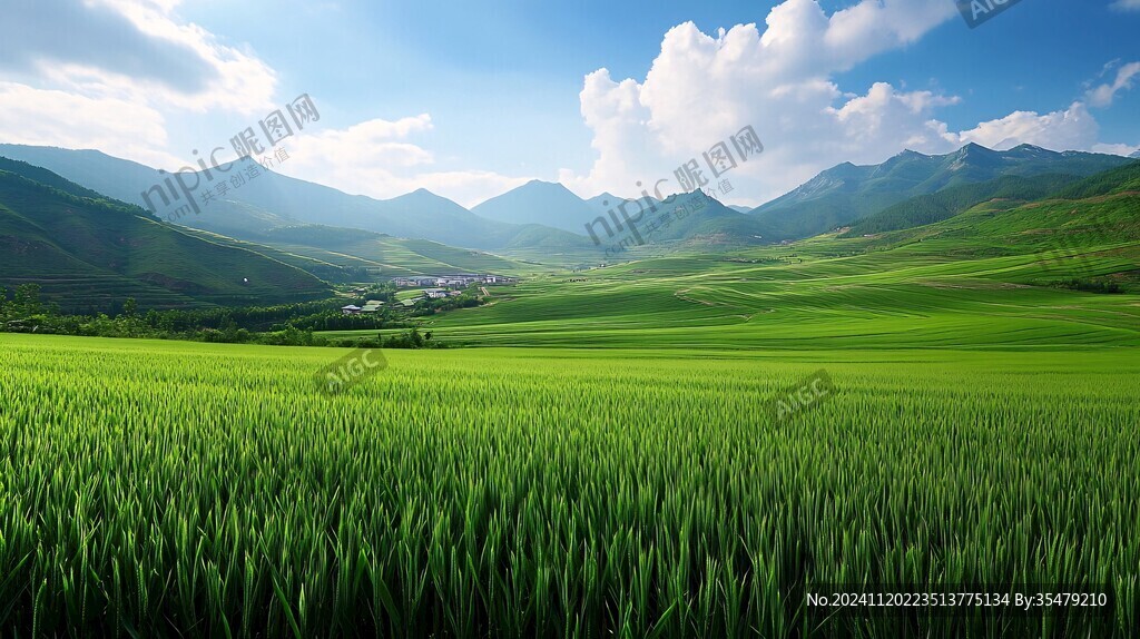 超宽幅田园景色