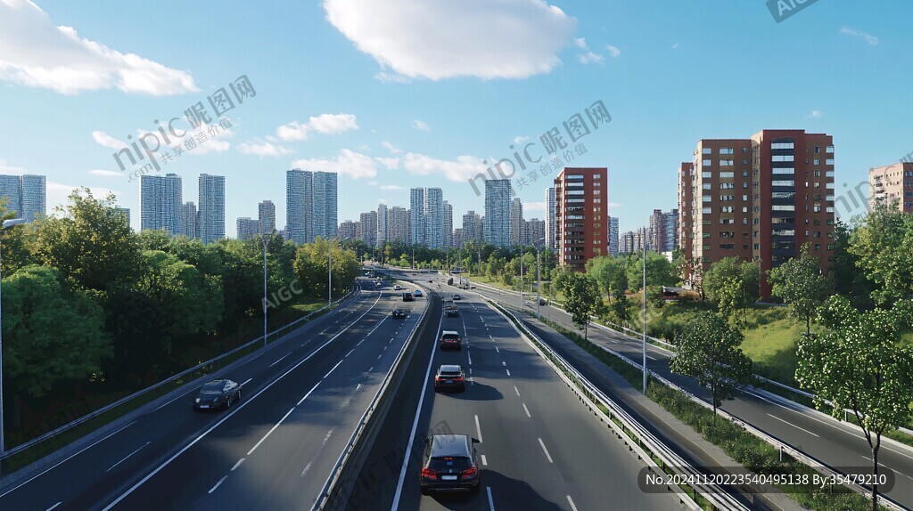 现代交通道路