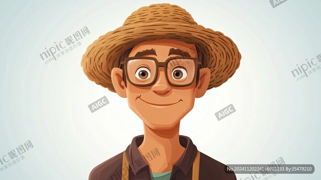 开心小农夫头像