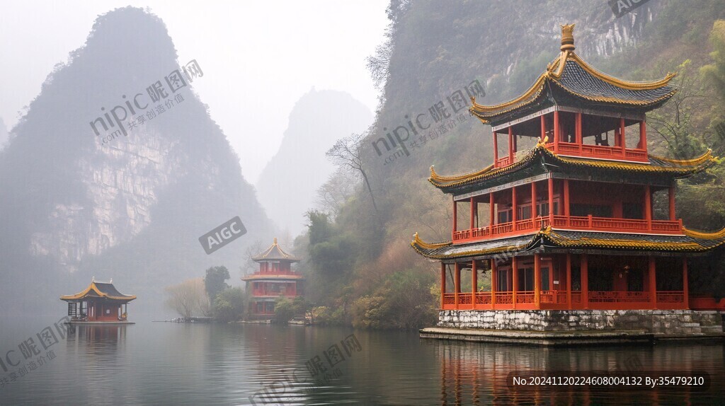 雾中楼阁