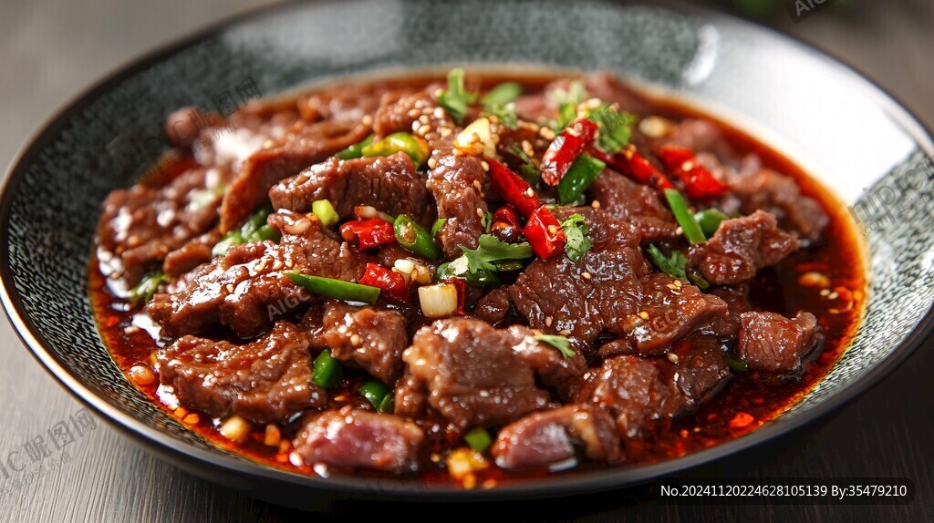 蒜泥牛肉
