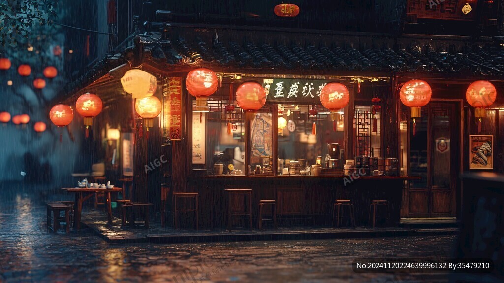 古风酒铺