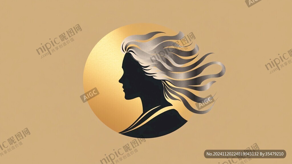 发型logo设计