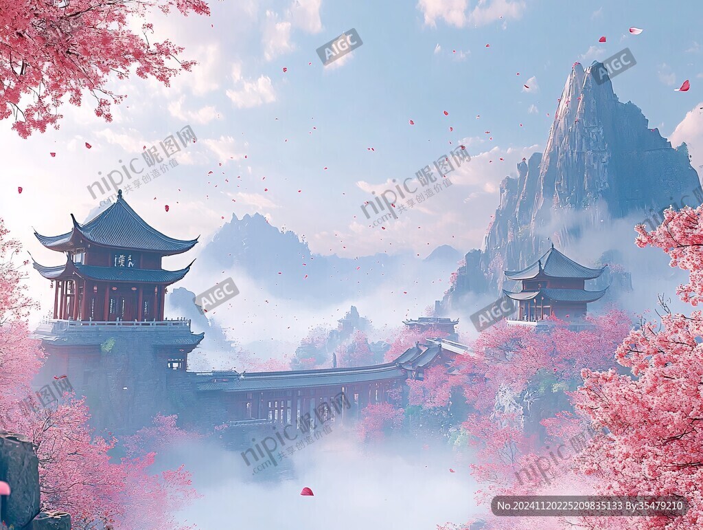 古风仙境天上宫阙