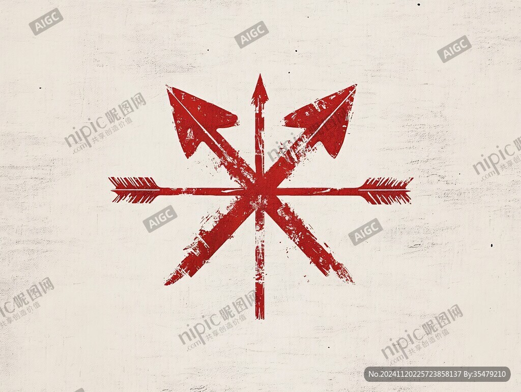 铁十字logo设计