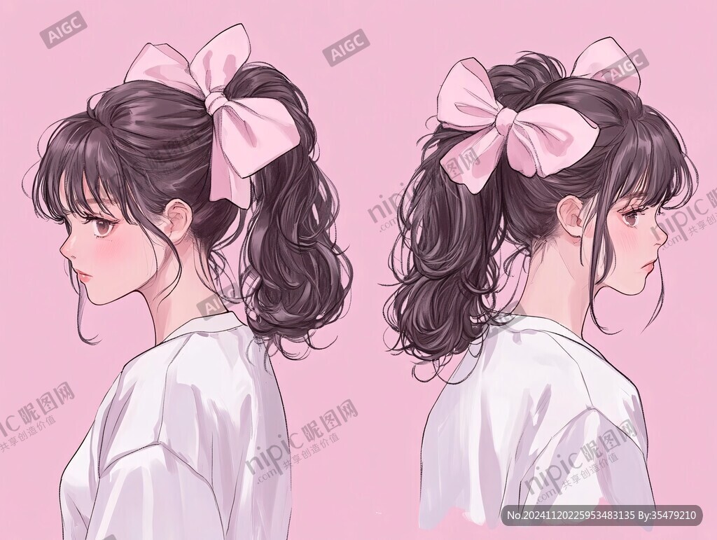 板绘少女