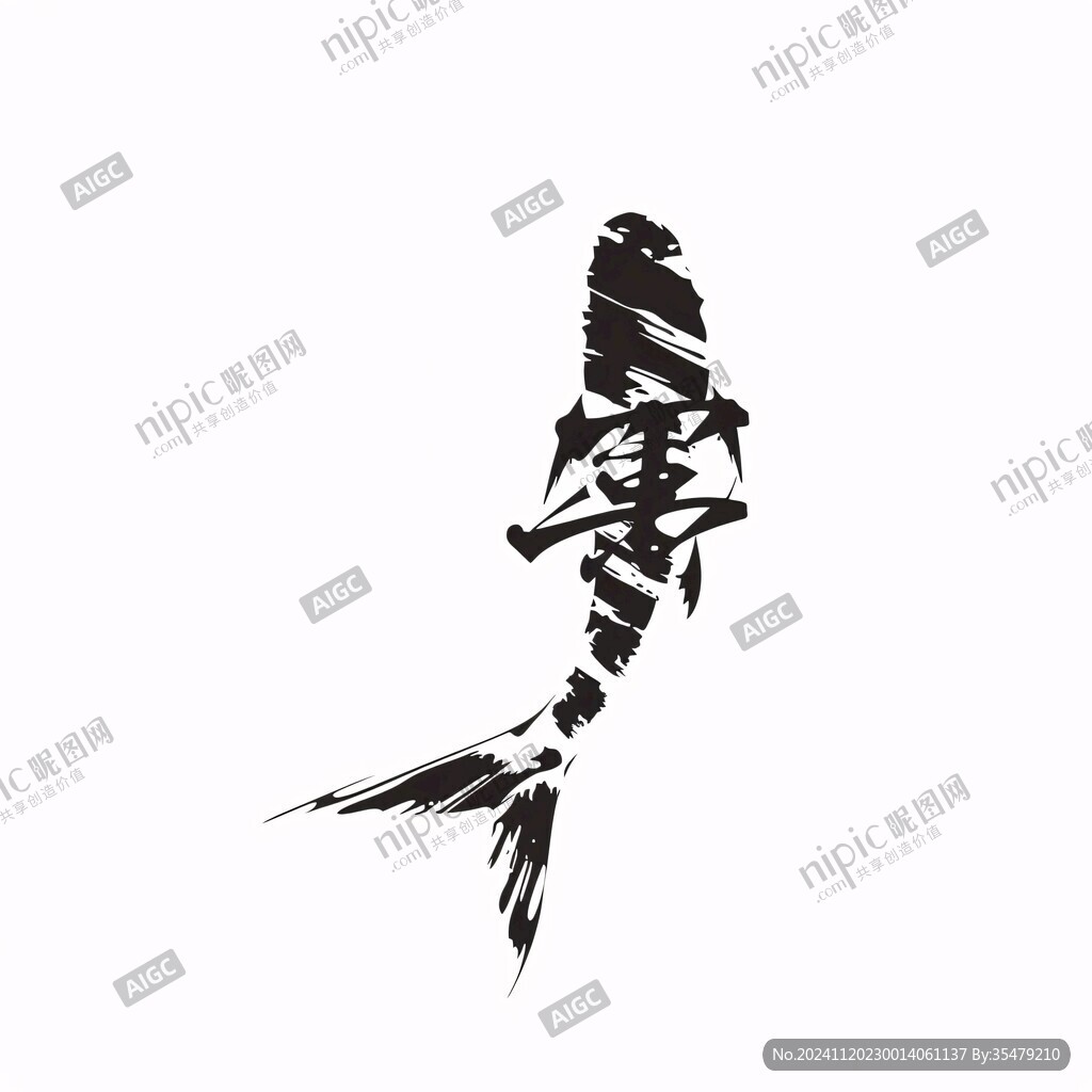 鬼斩主题字