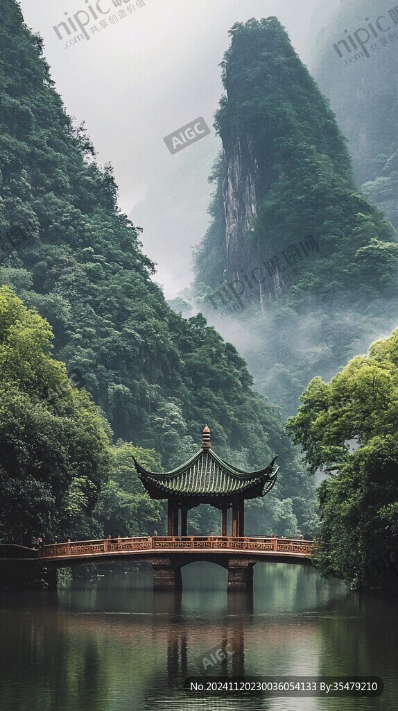 跨虹双亭