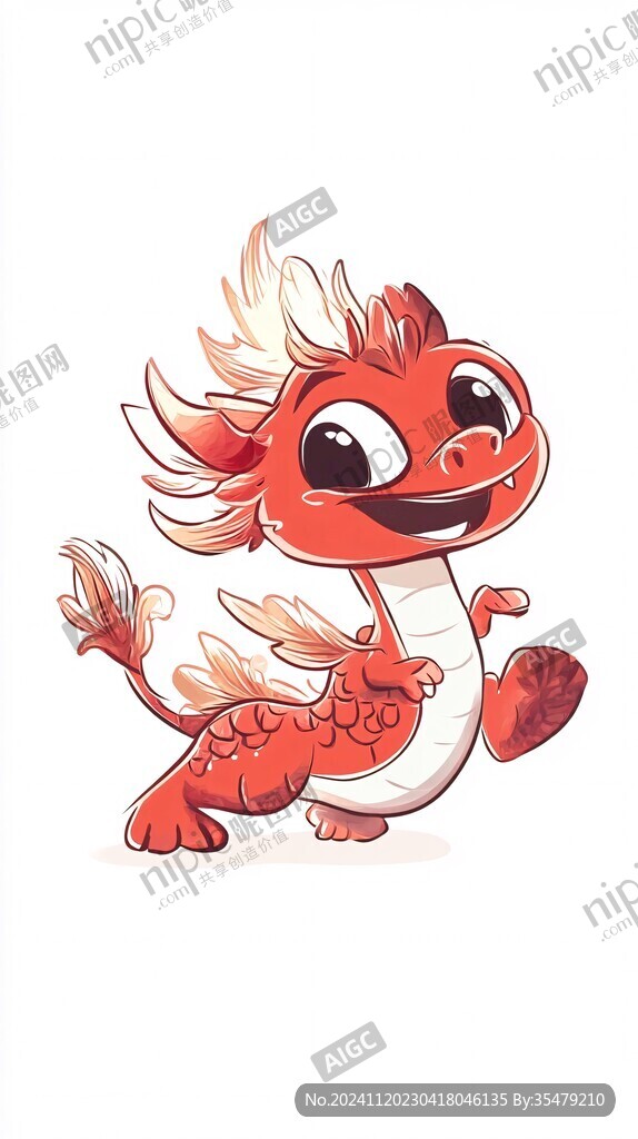 卡通龙ip形象