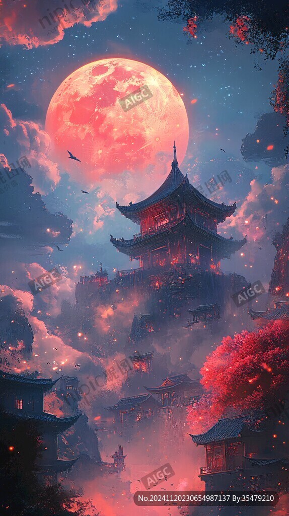 古风仙境天上宫阙