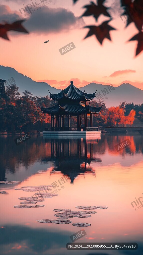 古亭秋色