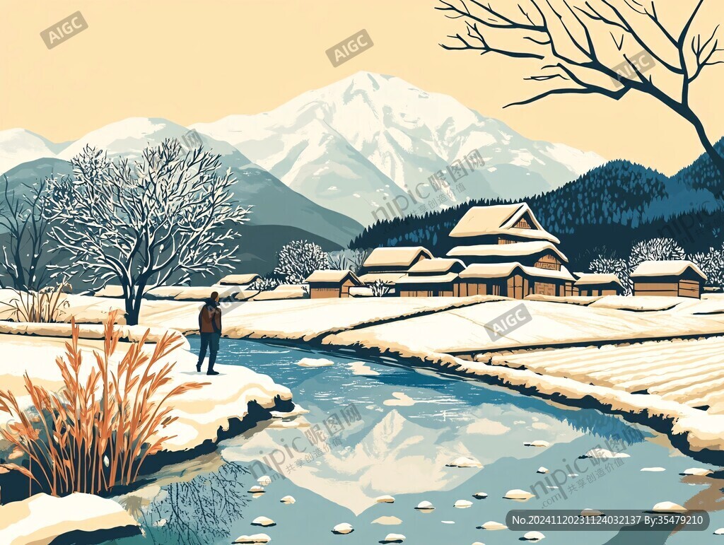 东北地区插画
