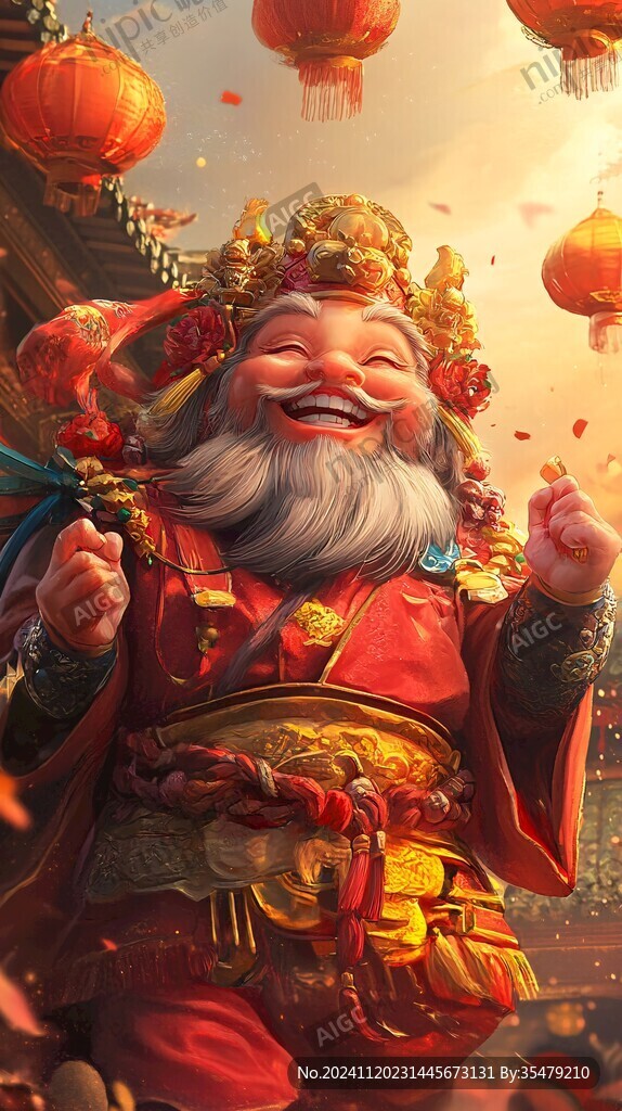 财神奉旨发财一夜暴富