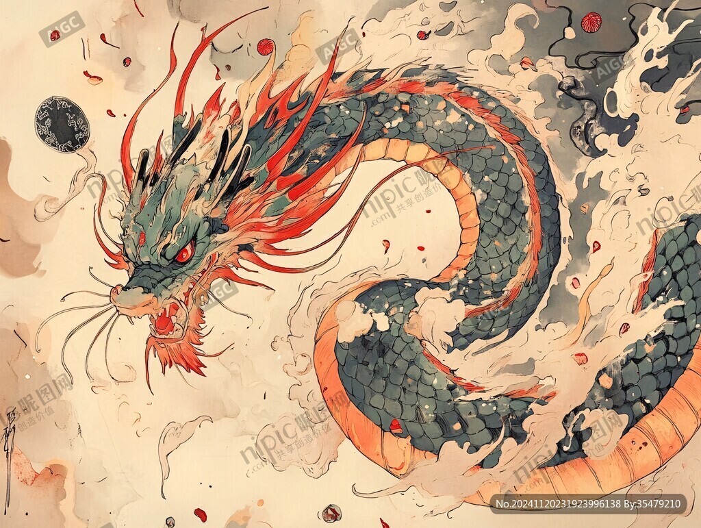 龙年插画合集