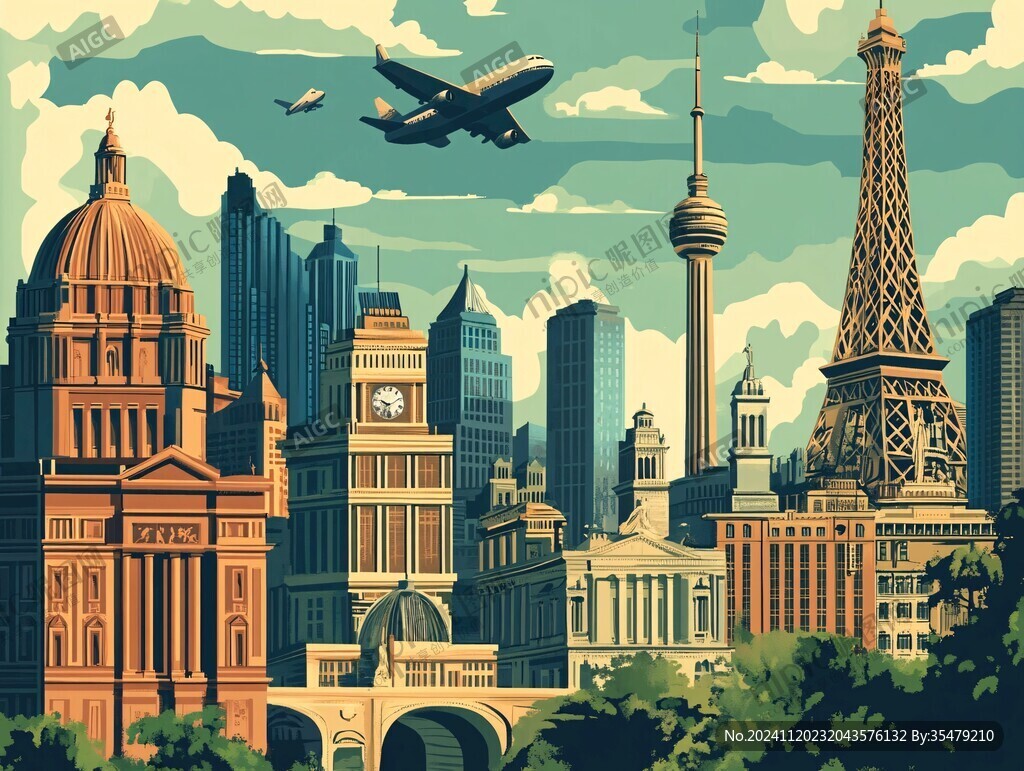 都市风景著名景点