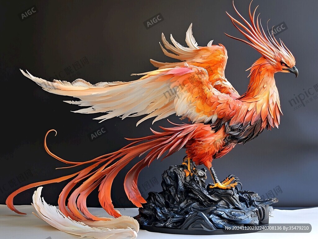 3d打印朱雀