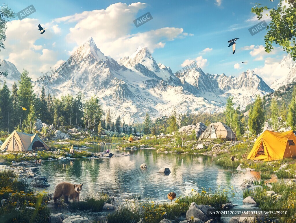 写实风景合成