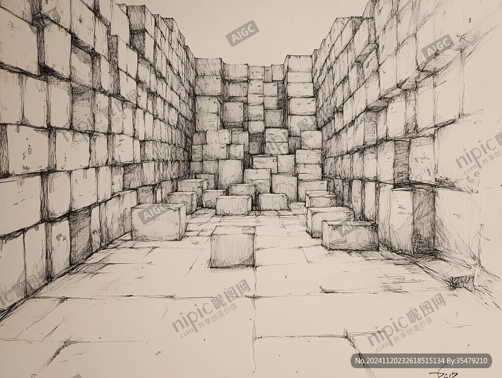米立方素描