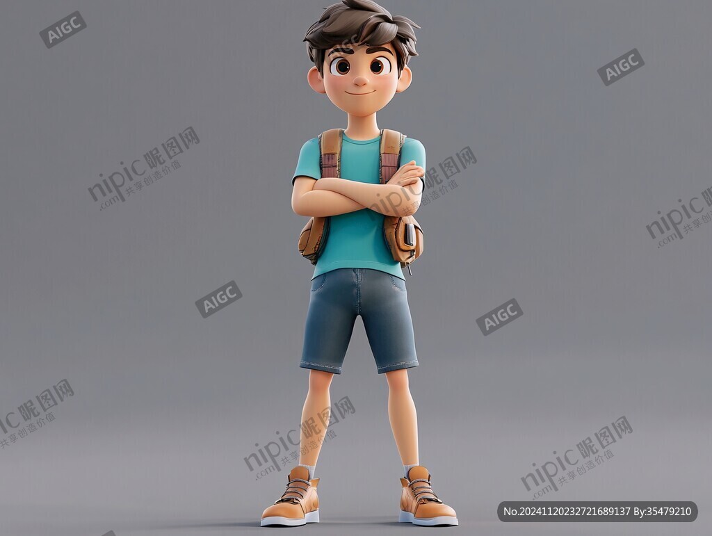 男孩ip形象