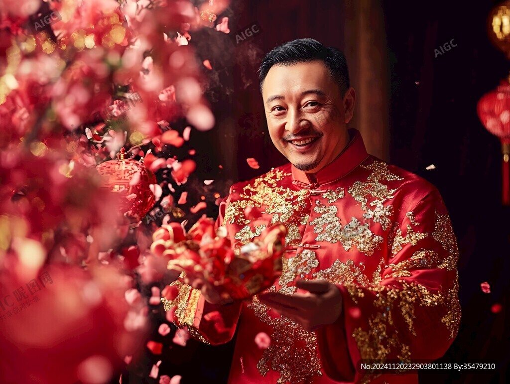 中式婚照