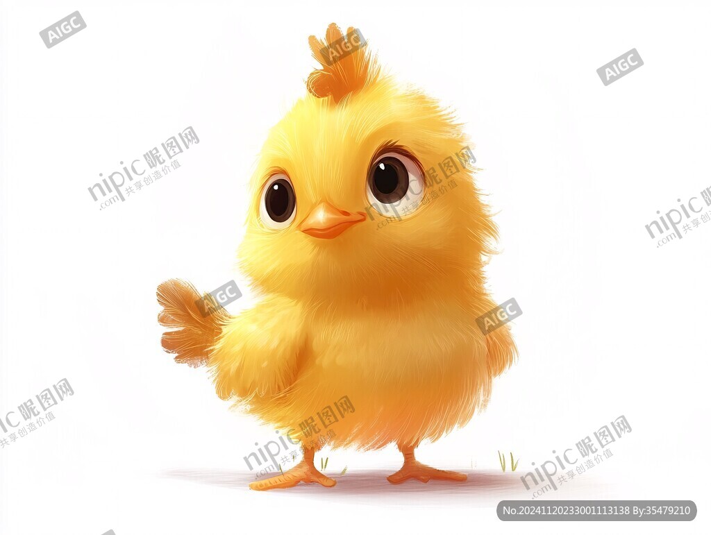 小鸡动漫素材