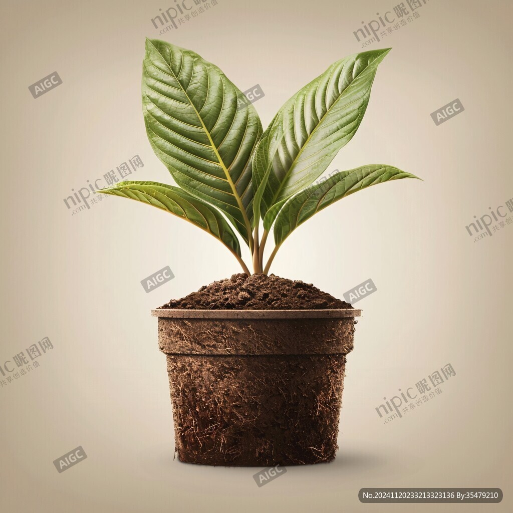 栽培花盆植物盆栽绿植