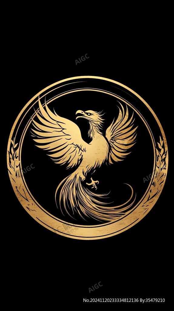 凤凰金色logo