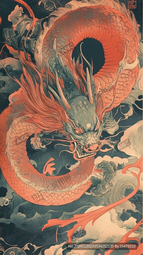 龙年插画合集