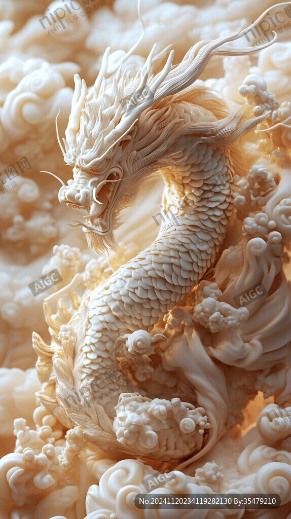 高清唯美双龙戏珠