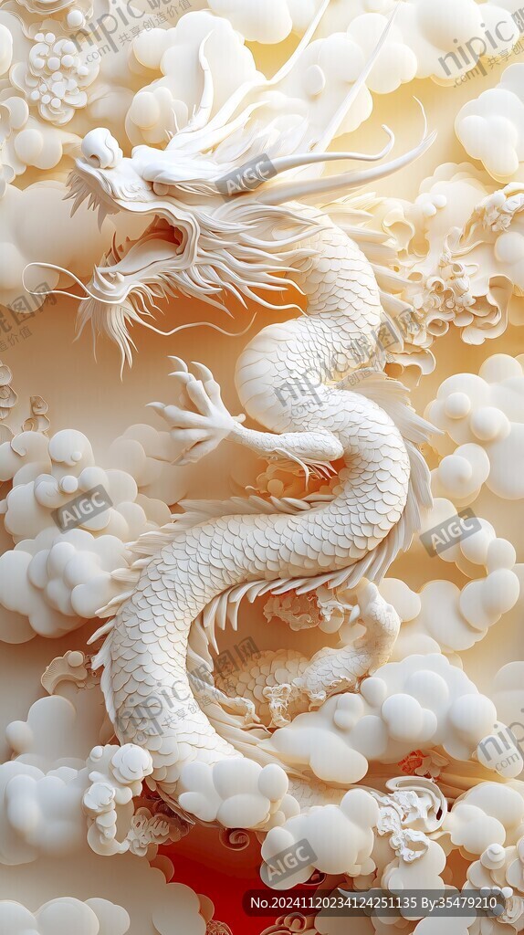 高清唯美双龙戏珠