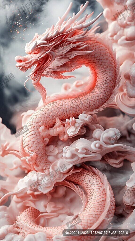 龙立体图案