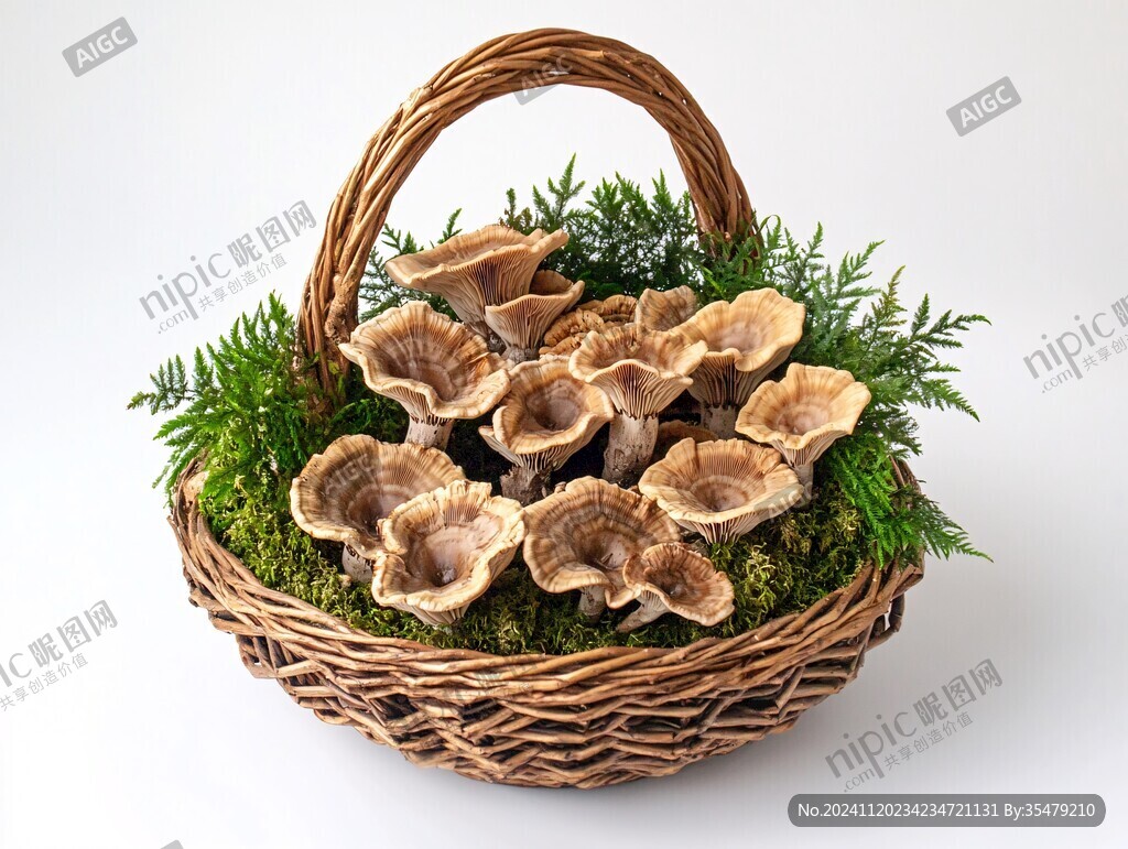 火锅菜品平菇