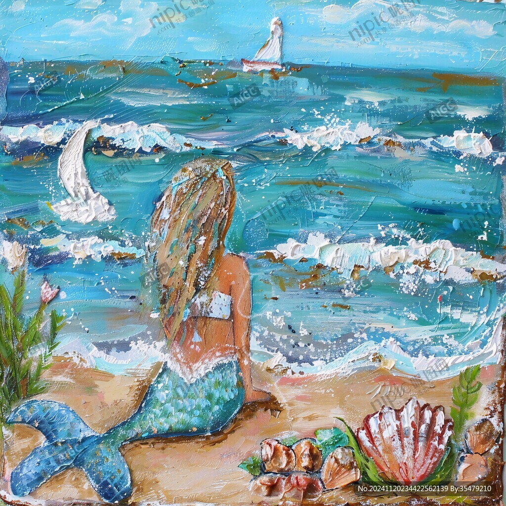海洋壁画