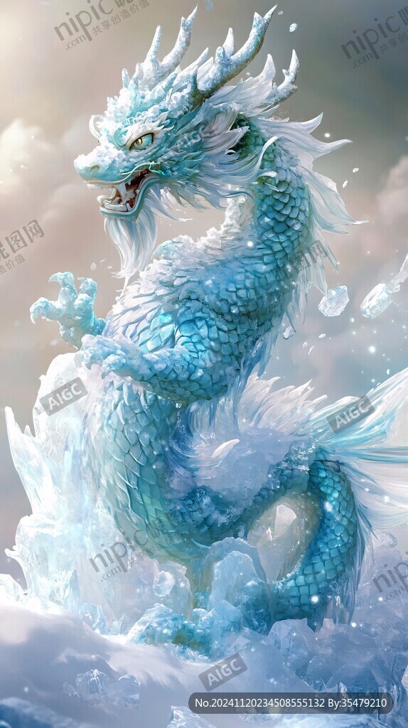插画龙年插画