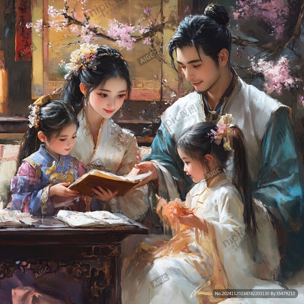 古代读书家庭